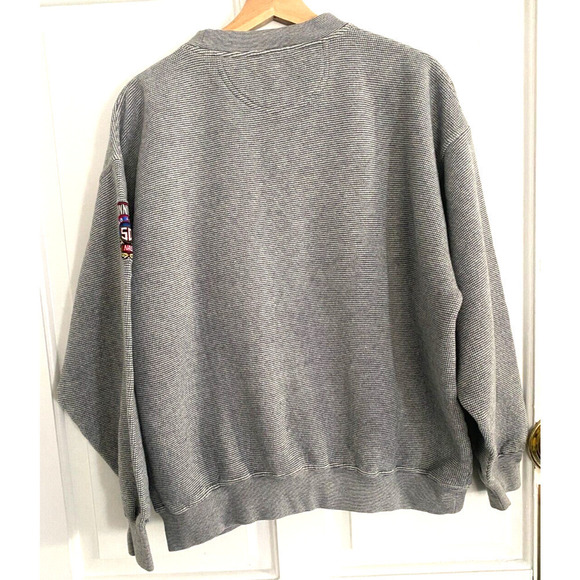 Bud Nascar 50th Anniversary Grey sweatshirt with fleece liner Men's size XL - Picture 2 of 7